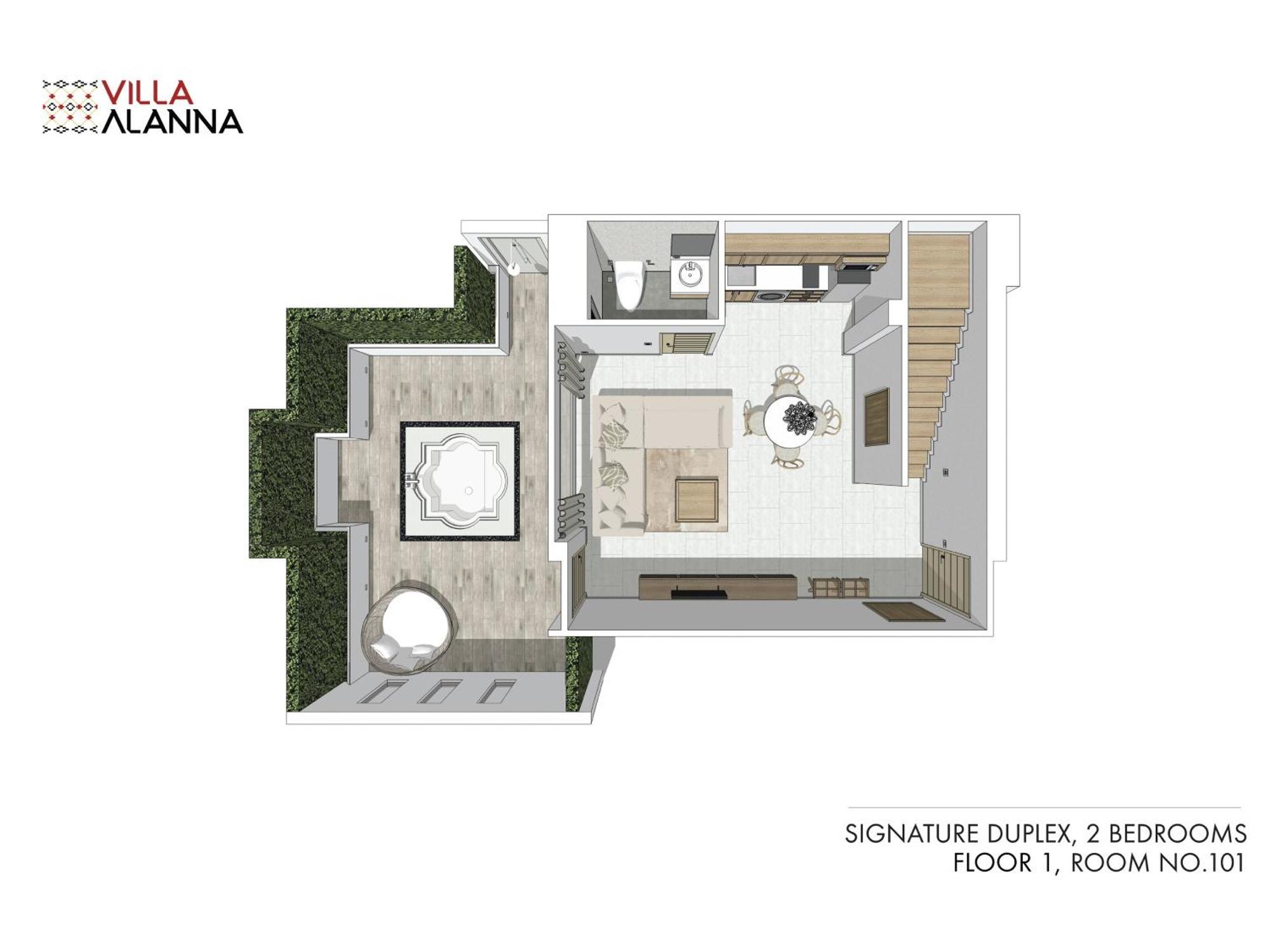 Villa Alanna Chiang Mai Oda fotoğraf